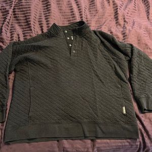 Men’s Eddie Bauer XL quilted snap up fleece pullover